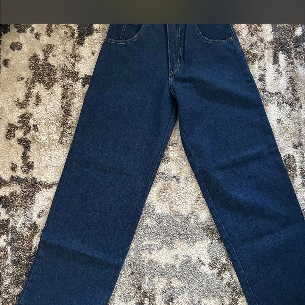 solo Men's Deep Indigo Straight Leg Jeans